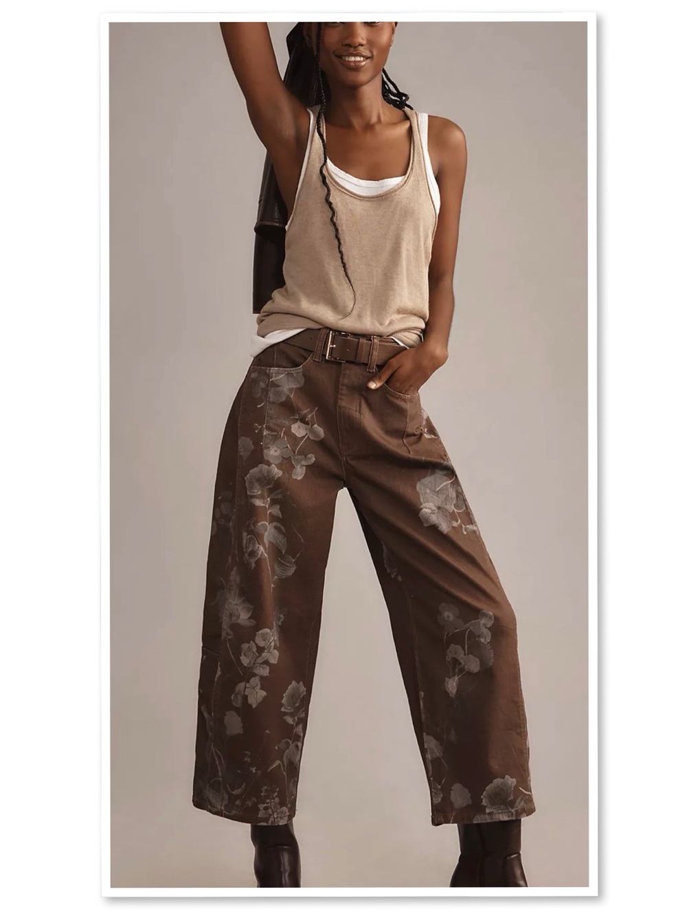 Pilcro Kenna Mid-rise Heritage Barrel Jeans